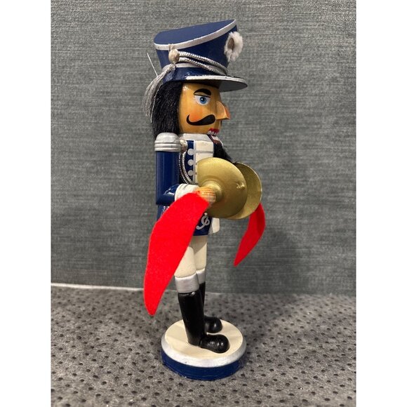 Limited Edition 2008 Nutcracker Soldier With Cymbals Hand-Painted Wood Figurine - Picture 4 of 9